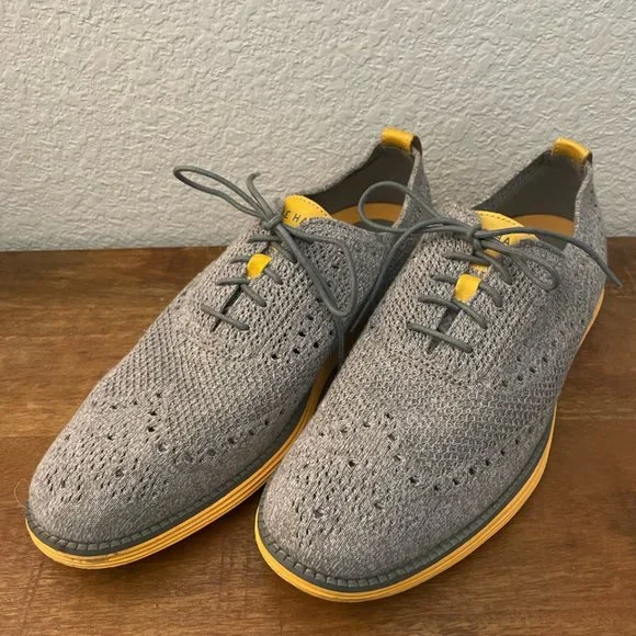 Gently worn Cole Haan Oxfords men’s size 10.5 Mens Cole Haan Oxford Dress Shoes Brown Leather Size 9.5 M  main image 4